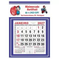 Calendário de parede Personalizado