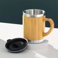 Caneca de Bambu Personalizada