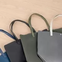 Sacola de couro ou sintético Personalizada
