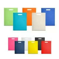 Sacola Personalizada | Sacola Em Non-woven (80 G/m²) Termo-selado. 250 X 350 X 80 Mm