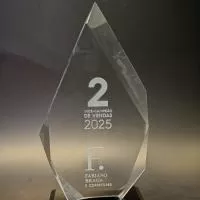 Troféu de cristal ou vidro Personalizado